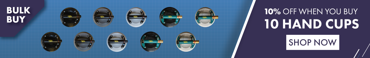 banner wit text "10% off when you buy 1- hand cups"