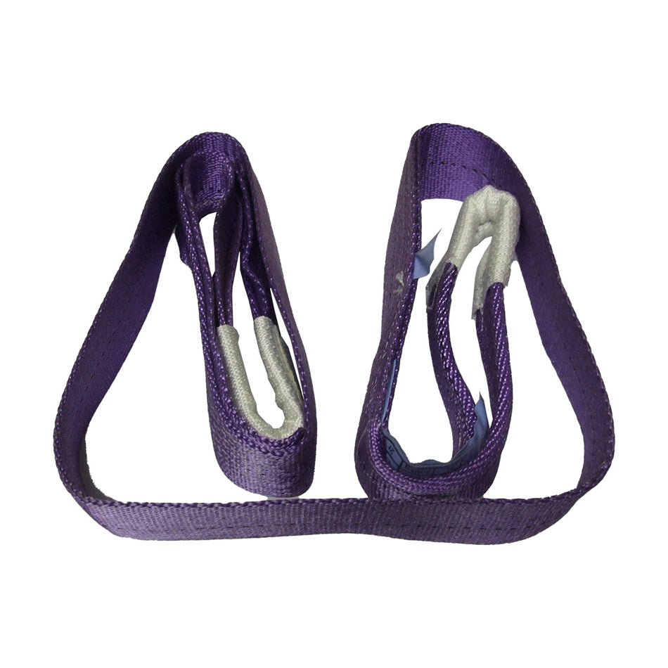 Single ply webbing sling (purple 60mm) 2m x 1t