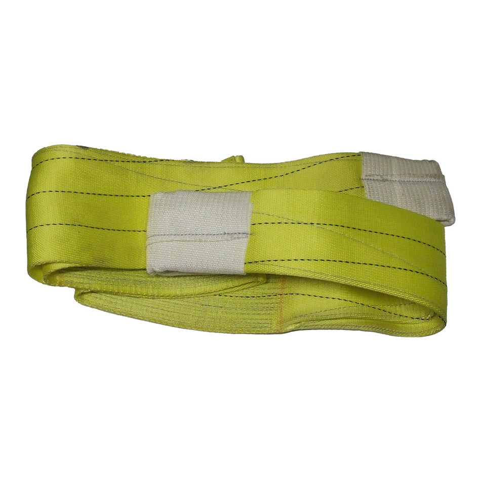 Single ply webbing sling (yellow 180mm) 2m x 3t