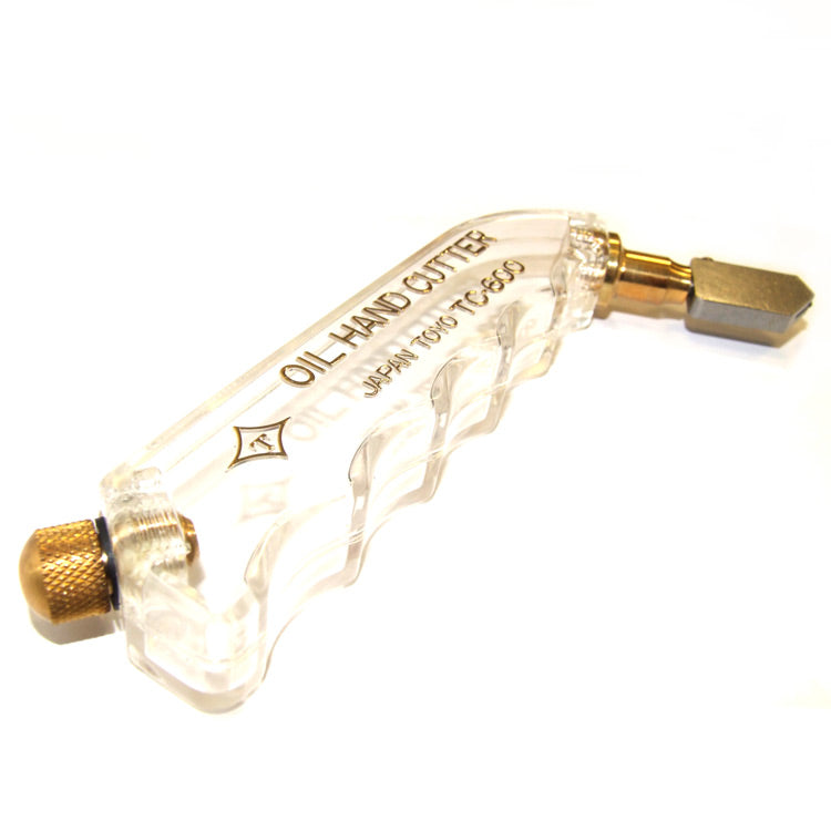 Toyo Straight "Oil Fed" Glass Cutter Pistol Grip - TC600S