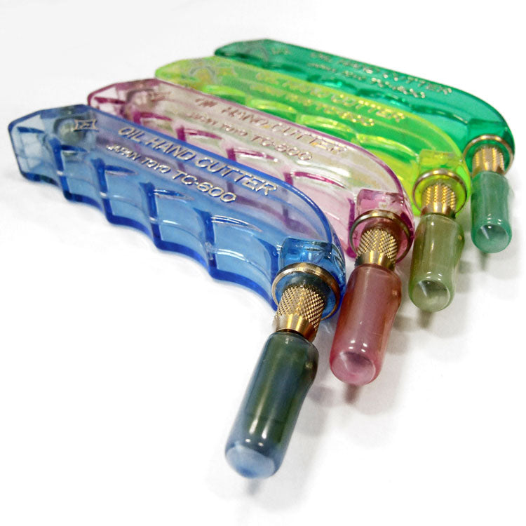 Toyo Pattern "Oil Fed" Glass Cutter - Pistol Grip - TC600P