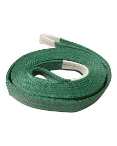 Two-ply polyester webbing sling (green 60mm) 6m x 2t