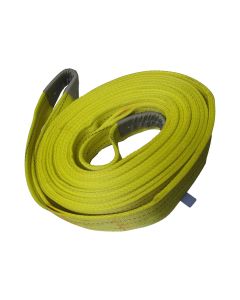 Two-ply polyester webbing sling (yellow 90mm) 8m x 3t