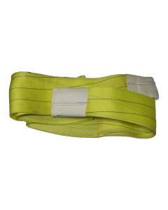 Single ply webbing sling (yellow 180mm) 2m x 3t